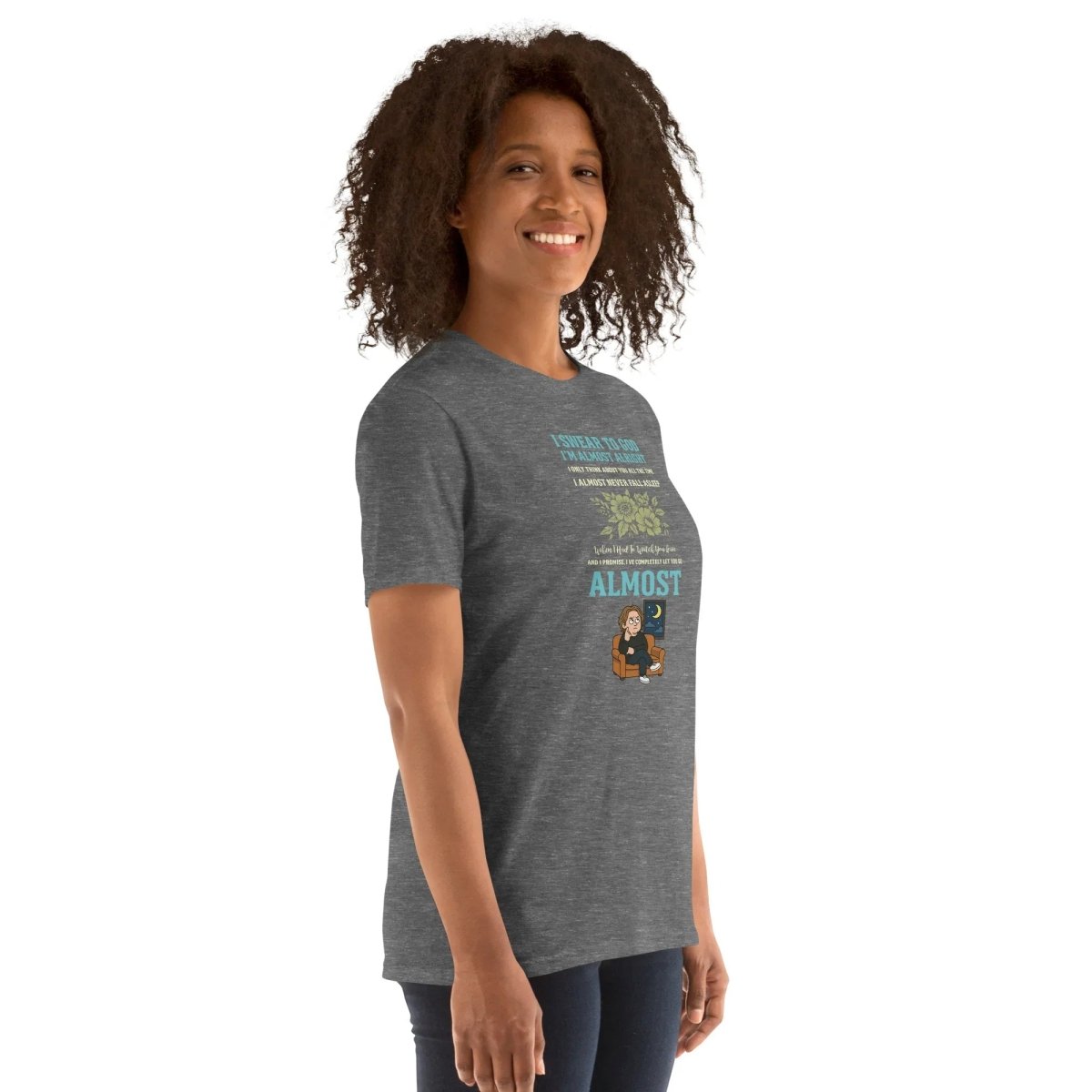 Lewis Capaldi T-Shirt | Organic Cotton "Almost Lyrics" Tee T-shirt Alcyone213k