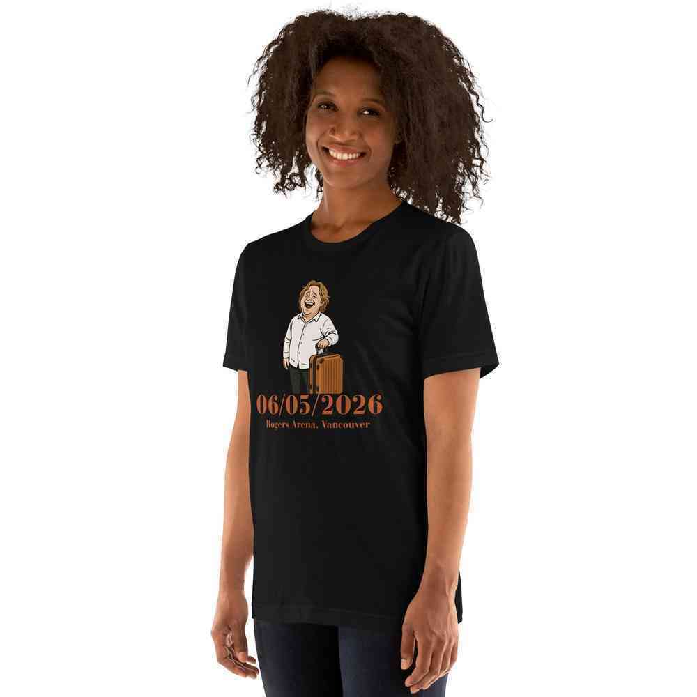 Lewis Capaldi 2026 Tour T-Shirt - Unisex Cotton Tee - Black Alcyone213k