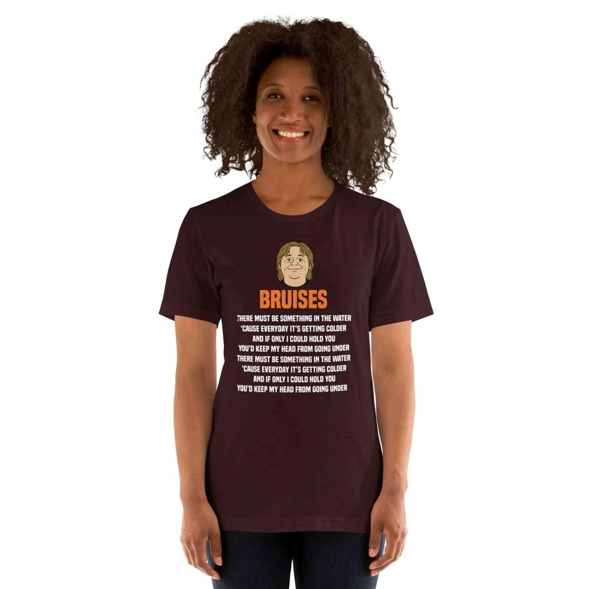 Lewis Capaldi Bruises T-Shirt | Unisex Fan Apparel with Lyrics Alcyone213k