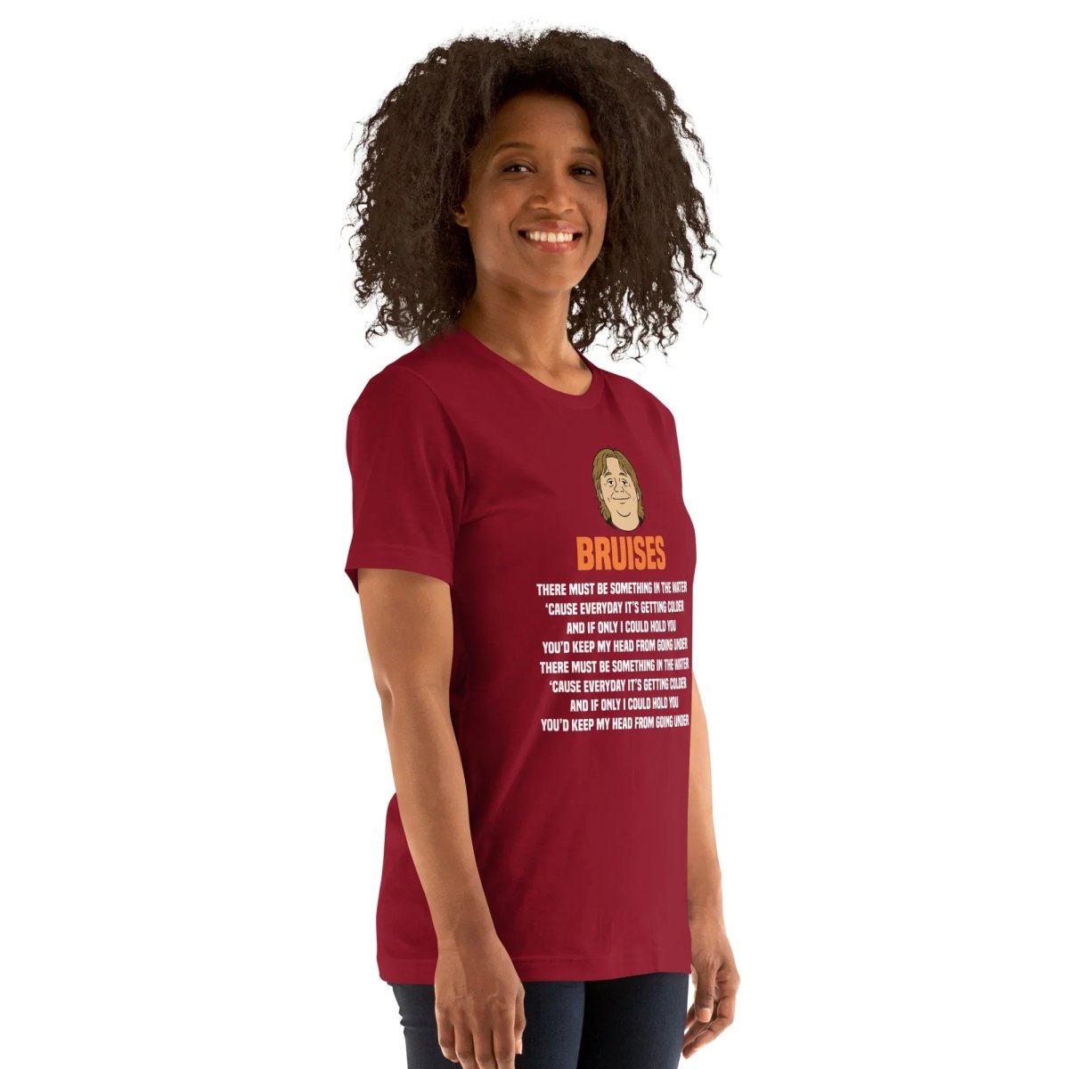 Lewis Capaldi Bruises T-Shirt | Unisex Fan Apparel with Lyrics Alcyone213k