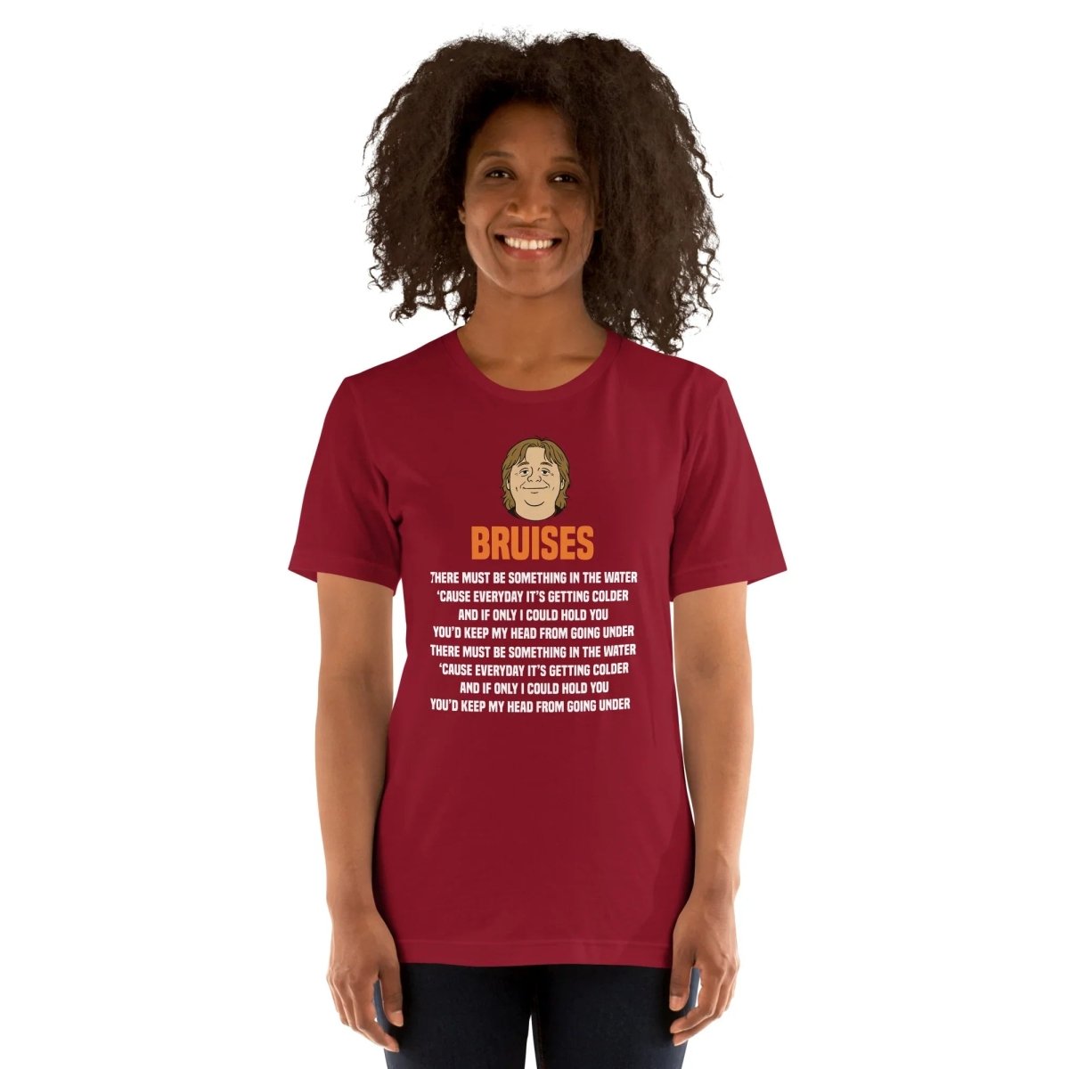 Lewis Capaldi Bruises T-Shirt | Unisex Fan Apparel with Lyrics Alcyone213k