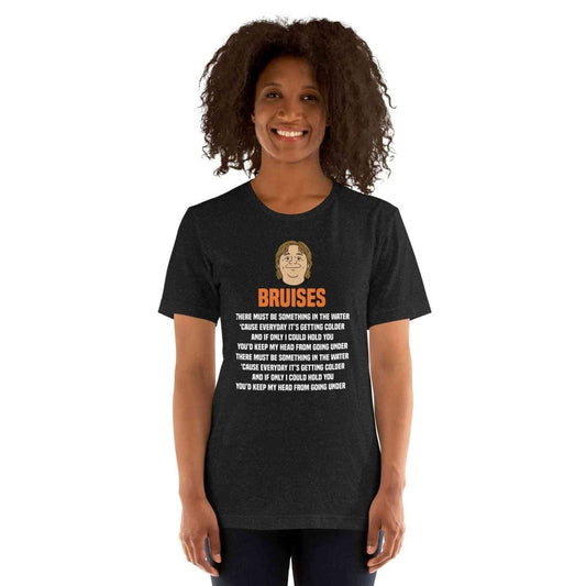 Lewis Capaldi Bruises T-Shirt | Unisex Fan Apparel with Lyrics Alcyone213k