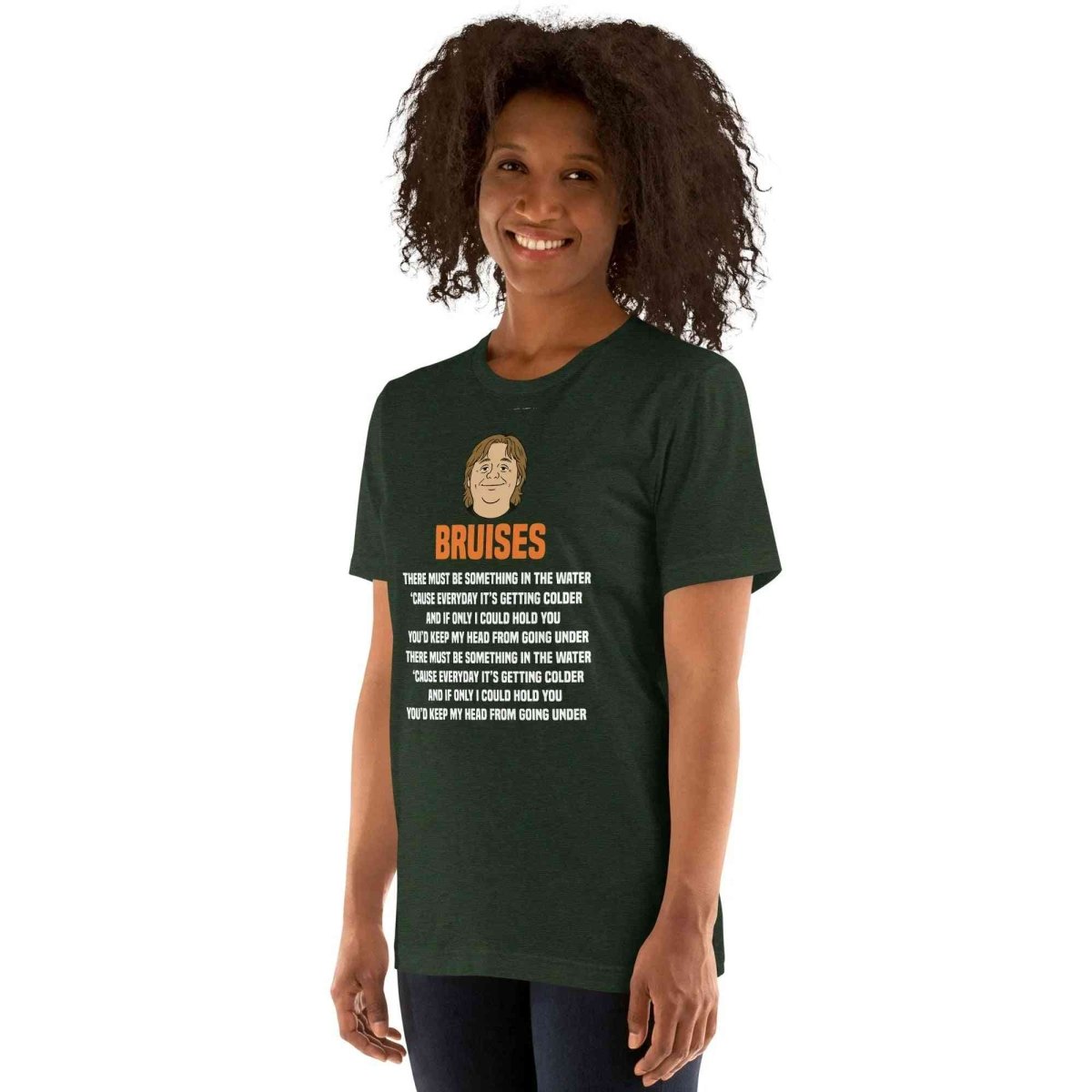 Lewis Capaldi Bruises T-Shirt | Unisex Fan Apparel with Lyrics Alcyone213k