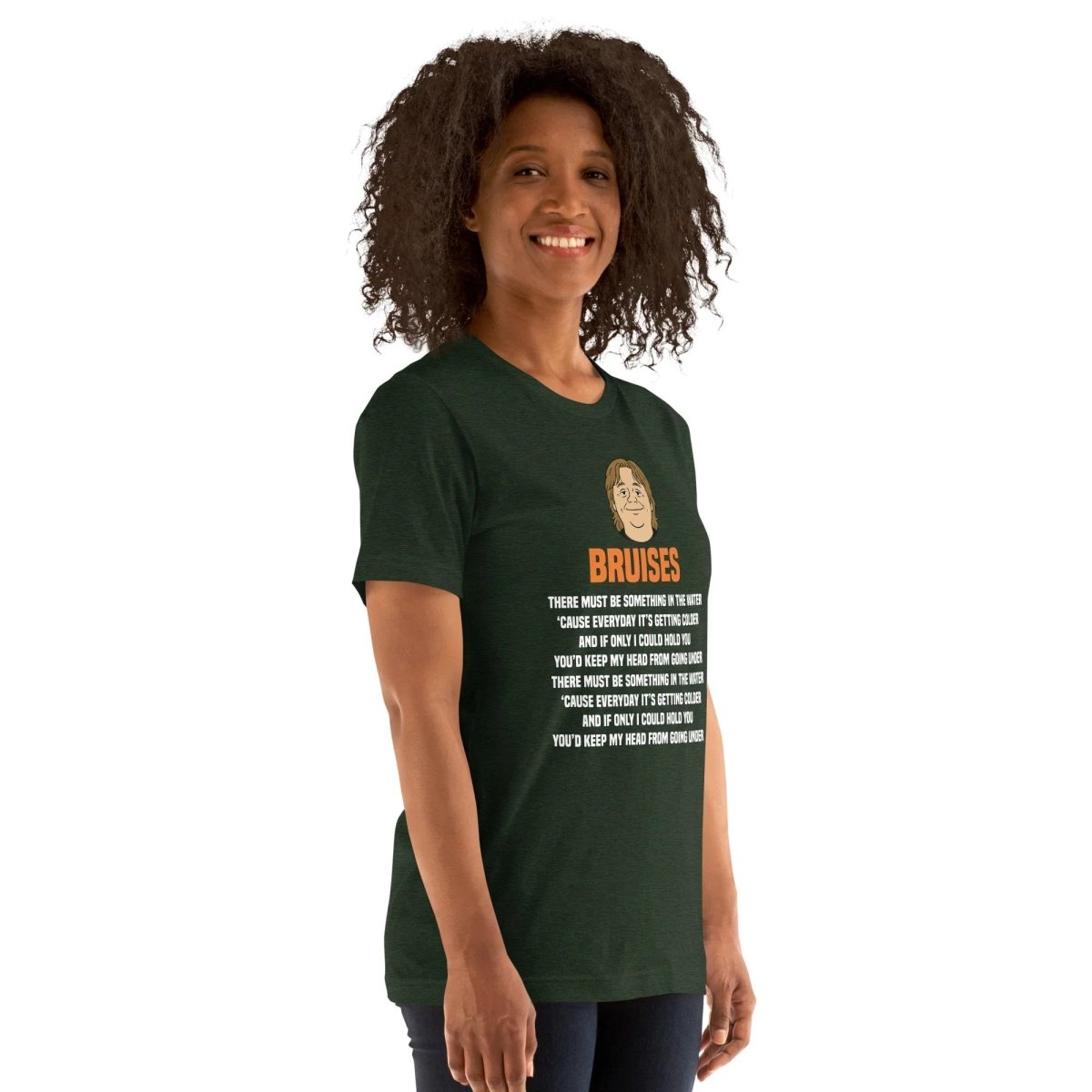 Lewis Capaldi Bruises T-Shirt | Unisex Fan Apparel with Lyrics Alcyone213k