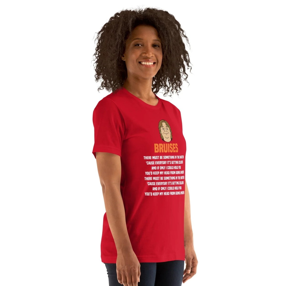 Lewis Capaldi Bruises T-Shirt | Unisex Fan Apparel with Lyrics Alcyone213k