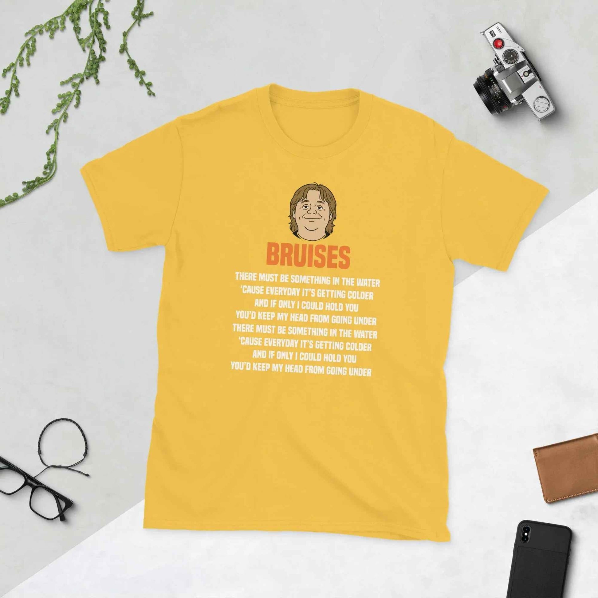 Lewis Capaldi Bruises T-Shirt | Unisex Cotton Tee with Iconic Lyrics T-shirt Alcyone213k