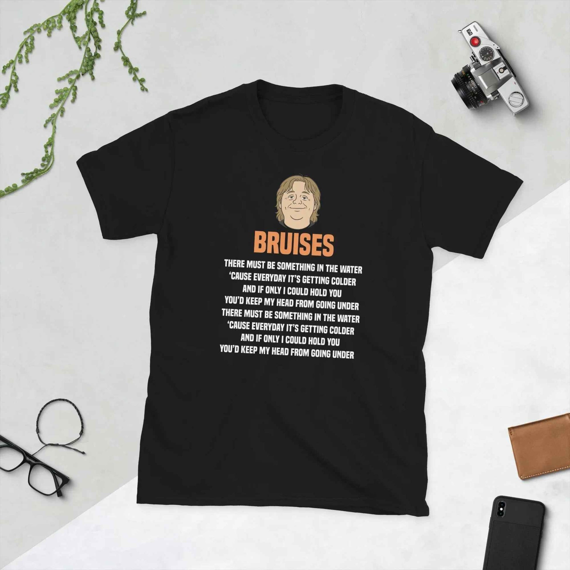 Lewis Capaldi Bruises T-Shirt | Unisex Cotton Tee with Iconic Lyrics T-shirt Alcyone213k
