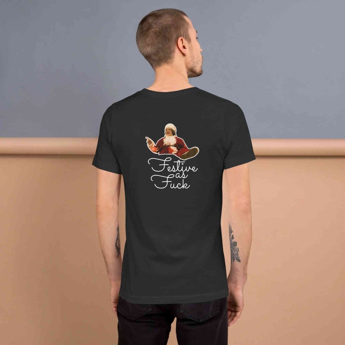 Lewis Capaldi "Festive As Fuck" Christmas T-Shirt | Unisex Cotton Tee Alcyone213k