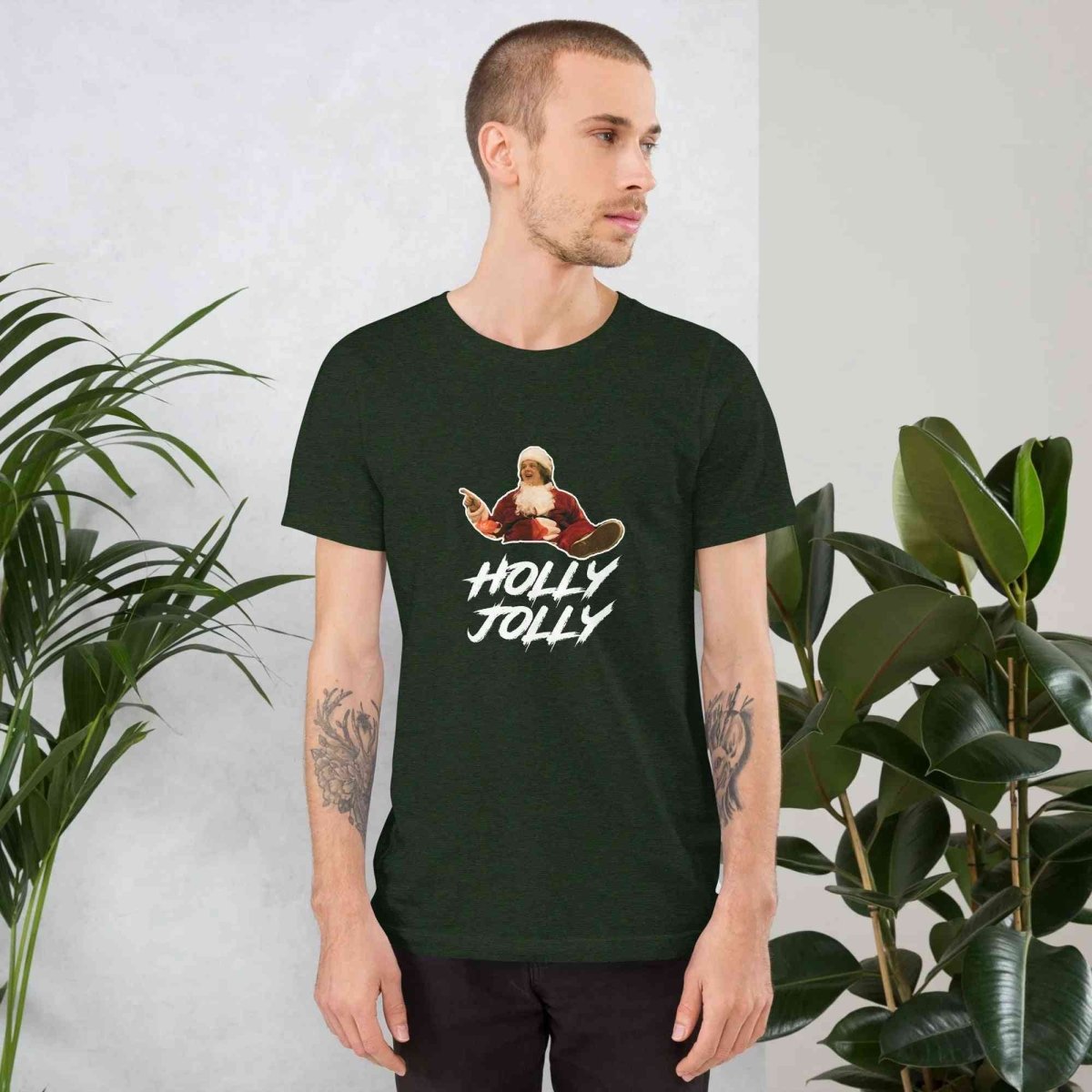 Lewis Capaldi Christmas T-Shirt - Holly Jolly Festive Unisex Apparel Alcyone213k