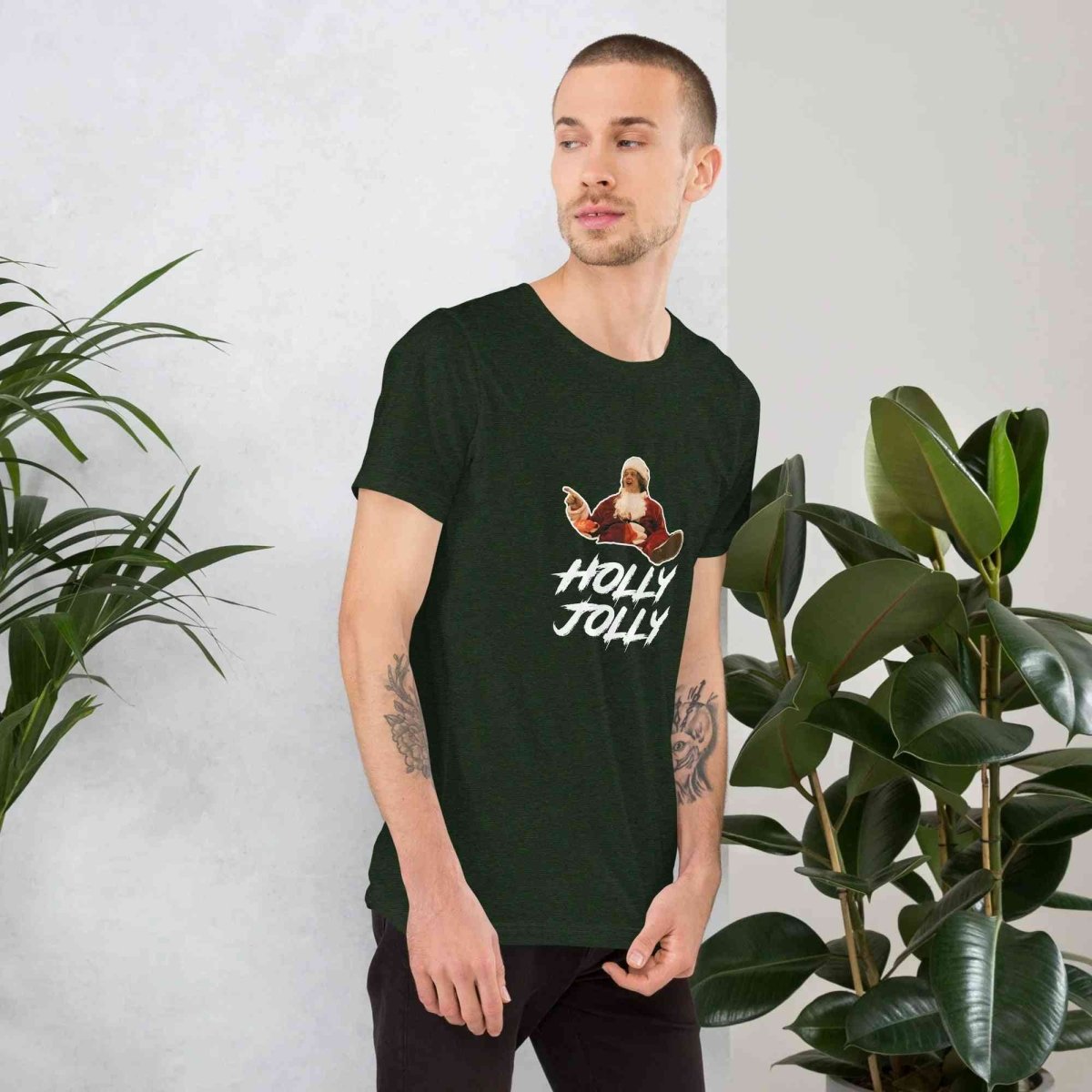 Lewis Capaldi Christmas T-Shirt - Holly Jolly Festive Unisex Apparel Alcyone213k