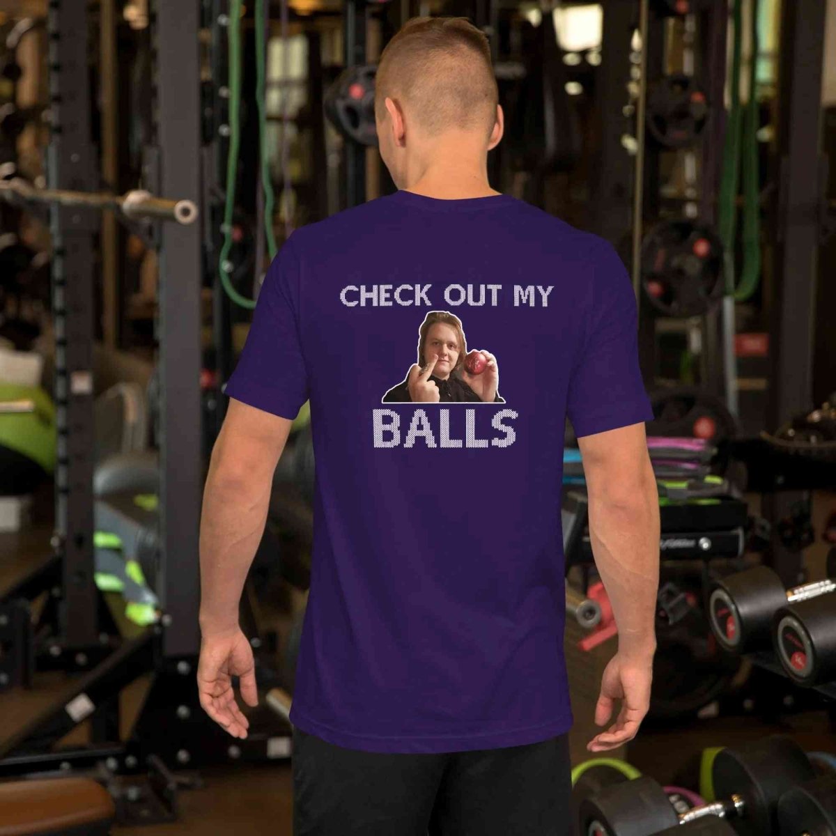 Lewis Capaldi Christmas T-Shirt | Unisex "Check Out My Balls" Graphic Tee Alcyone213k