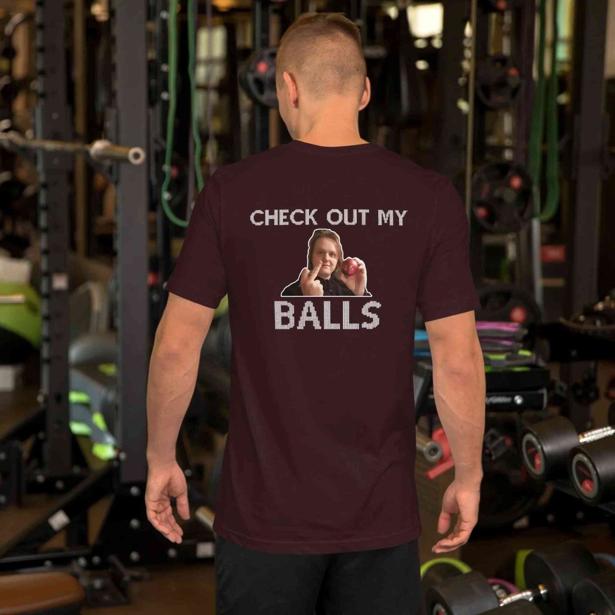 Lewis Capaldi Christmas T-Shirt | Unisex "Check Out My Balls" Graphic Tee Alcyone213k
