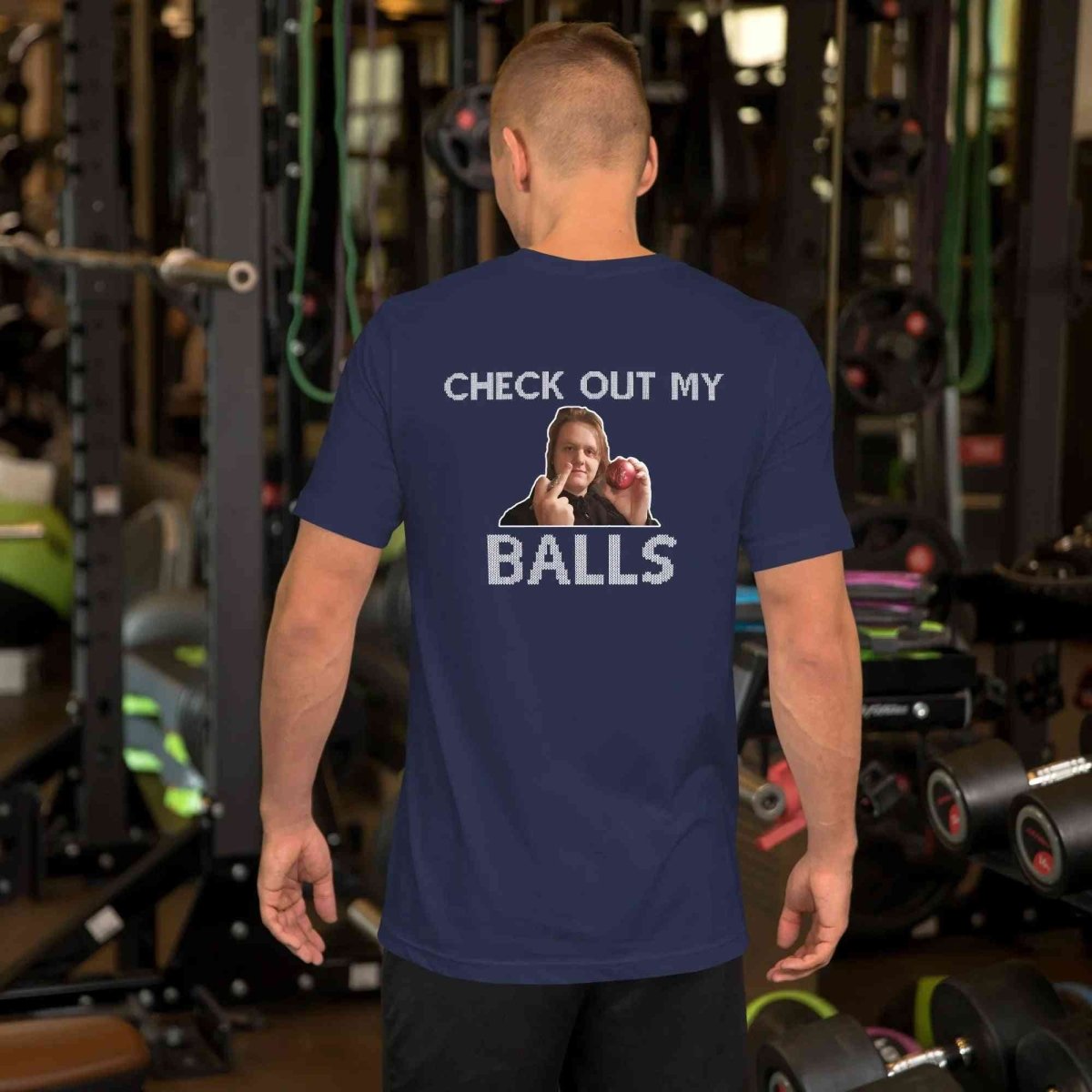 Lewis Capaldi Christmas T-Shirt | Unisex "Check Out My Balls" Graphic Tee Alcyone213k