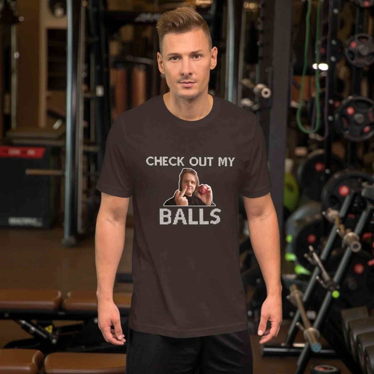 Lewis Capaldi Christmas T-Shirt | Unisex "Check Out My Balls" Graphic Tee Alcyone213k