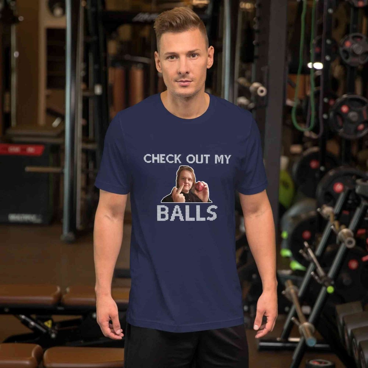 Lewis Capaldi Christmas T-Shirt | Unisex "Check Out My Balls" Graphic Tee Alcyone213k
