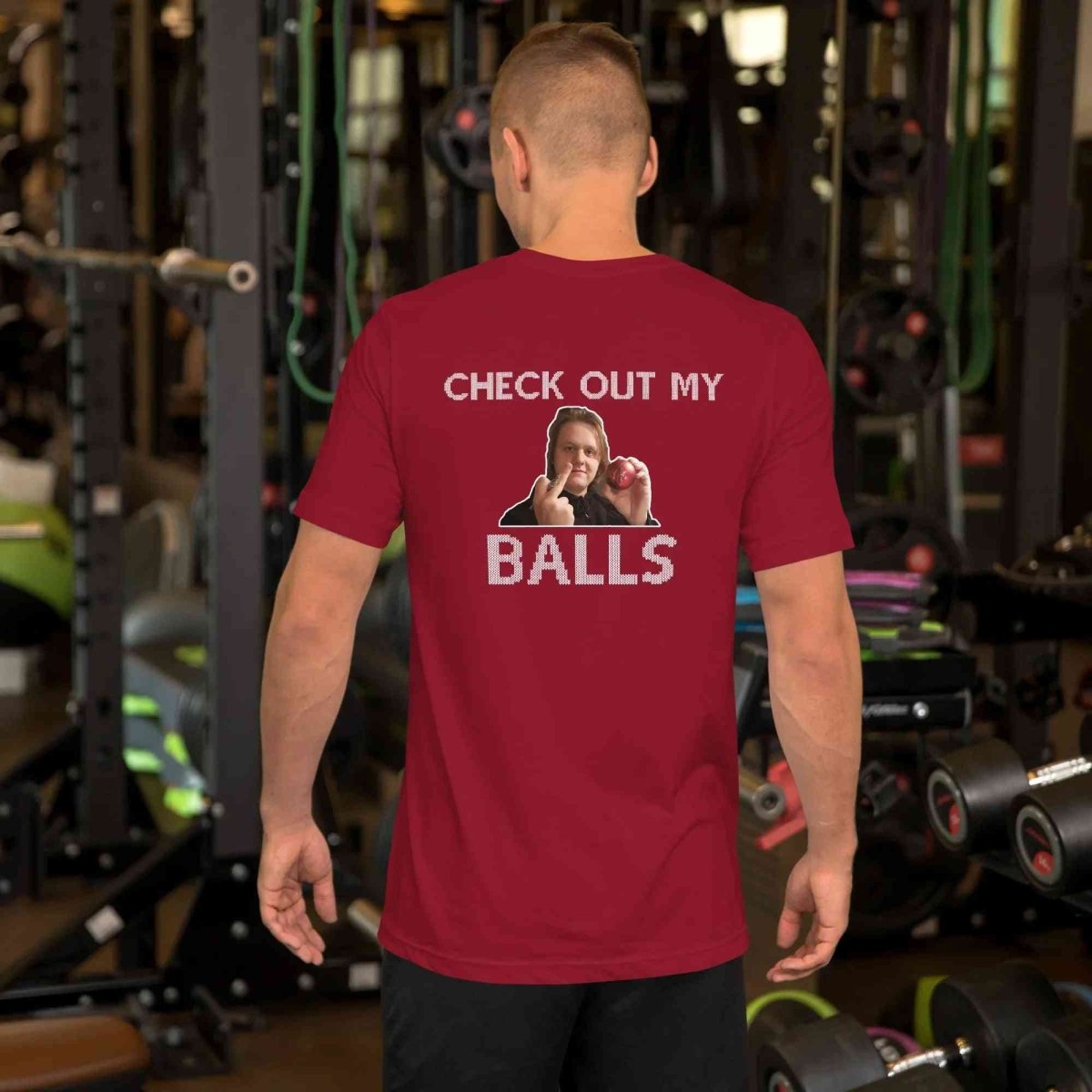 Lewis Capaldi Christmas T-Shirt | Unisex "Check Out My Balls" Graphic Tee Alcyone213k