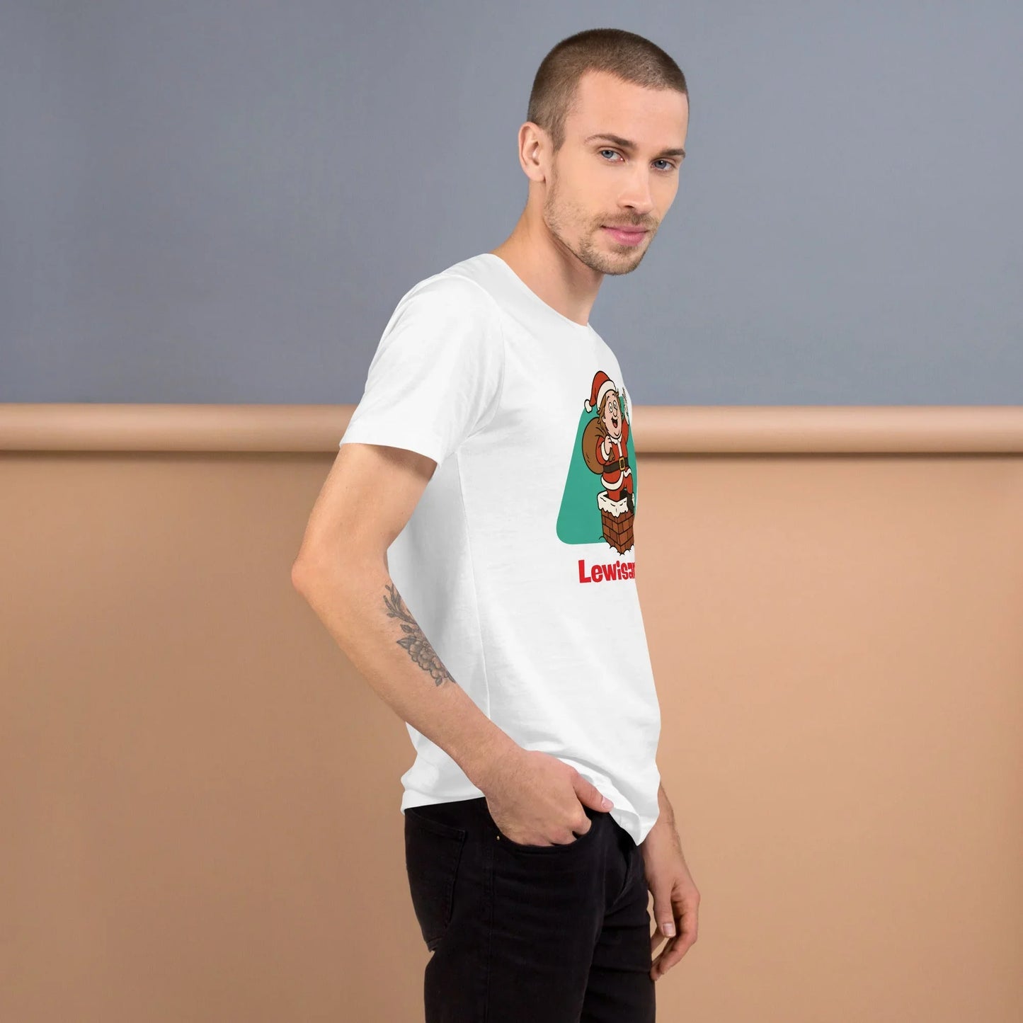 Lewis Capaldi Christmas T-Shirt | Unisex Sustainable Fan Apparel - Alcyone213k