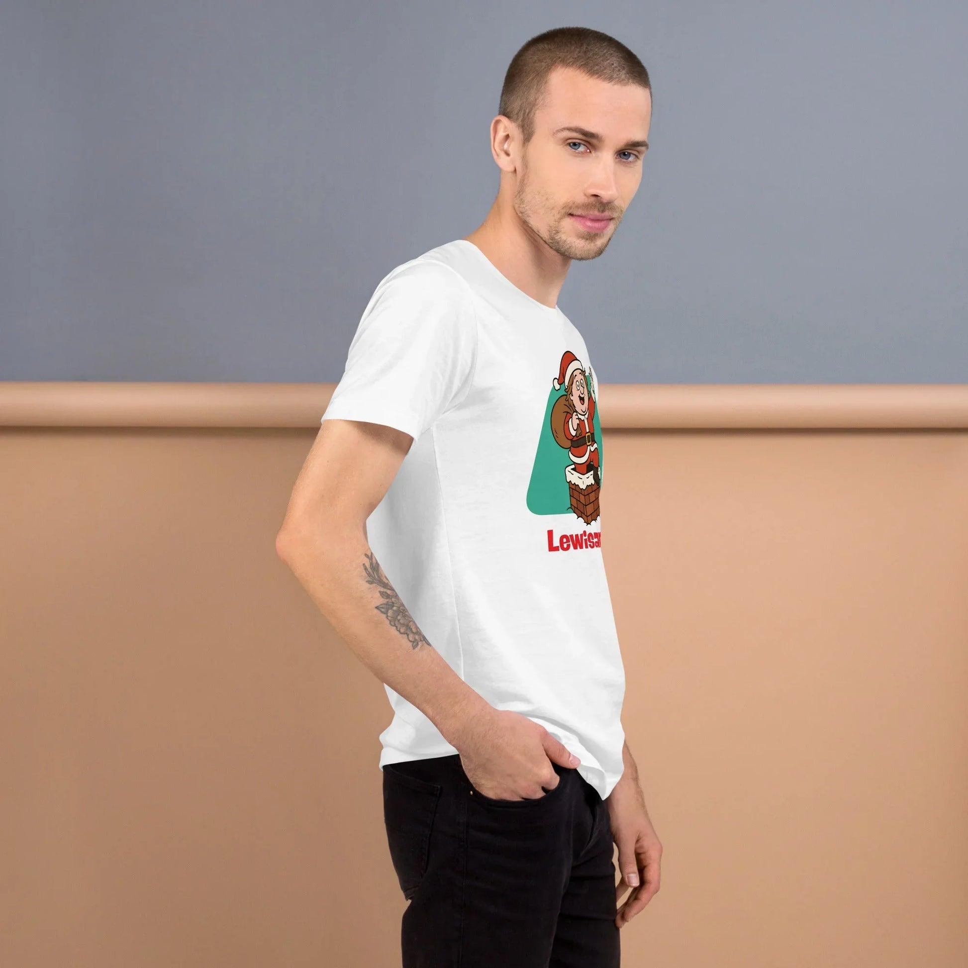 Lewis Capaldi Christmas T-Shirt | Unisex Sustainable Fan Apparel - Alcyone213k