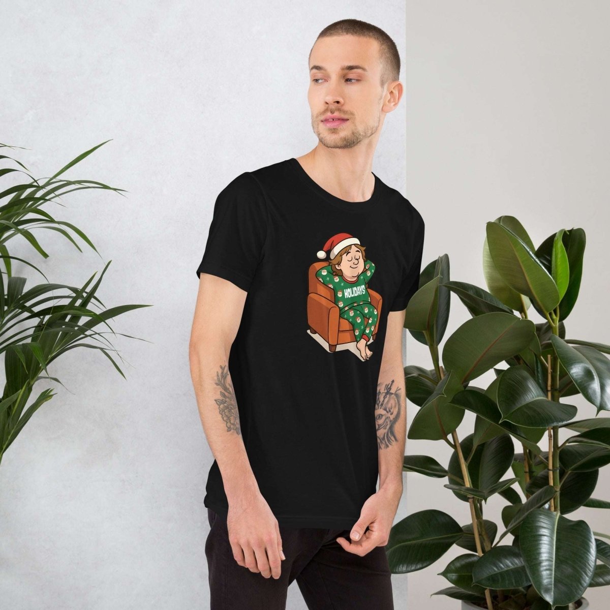 Lewis Capaldi Organic Cotton Christmas T-Shirt | Unisex Festive Apparel Alcyone213k