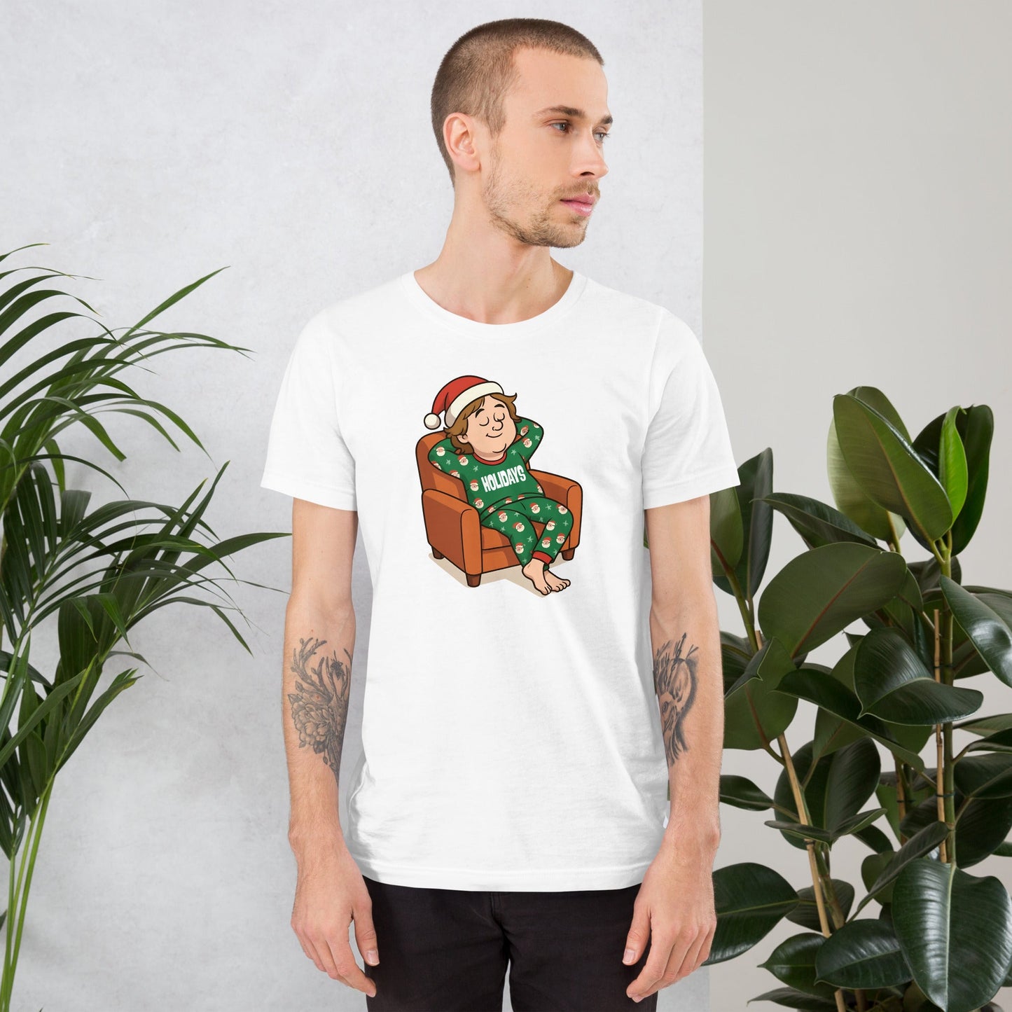 Lewis Capaldi Organic Cotton Christmas T-Shirt | Unisex Festive Apparel Alcyone213k