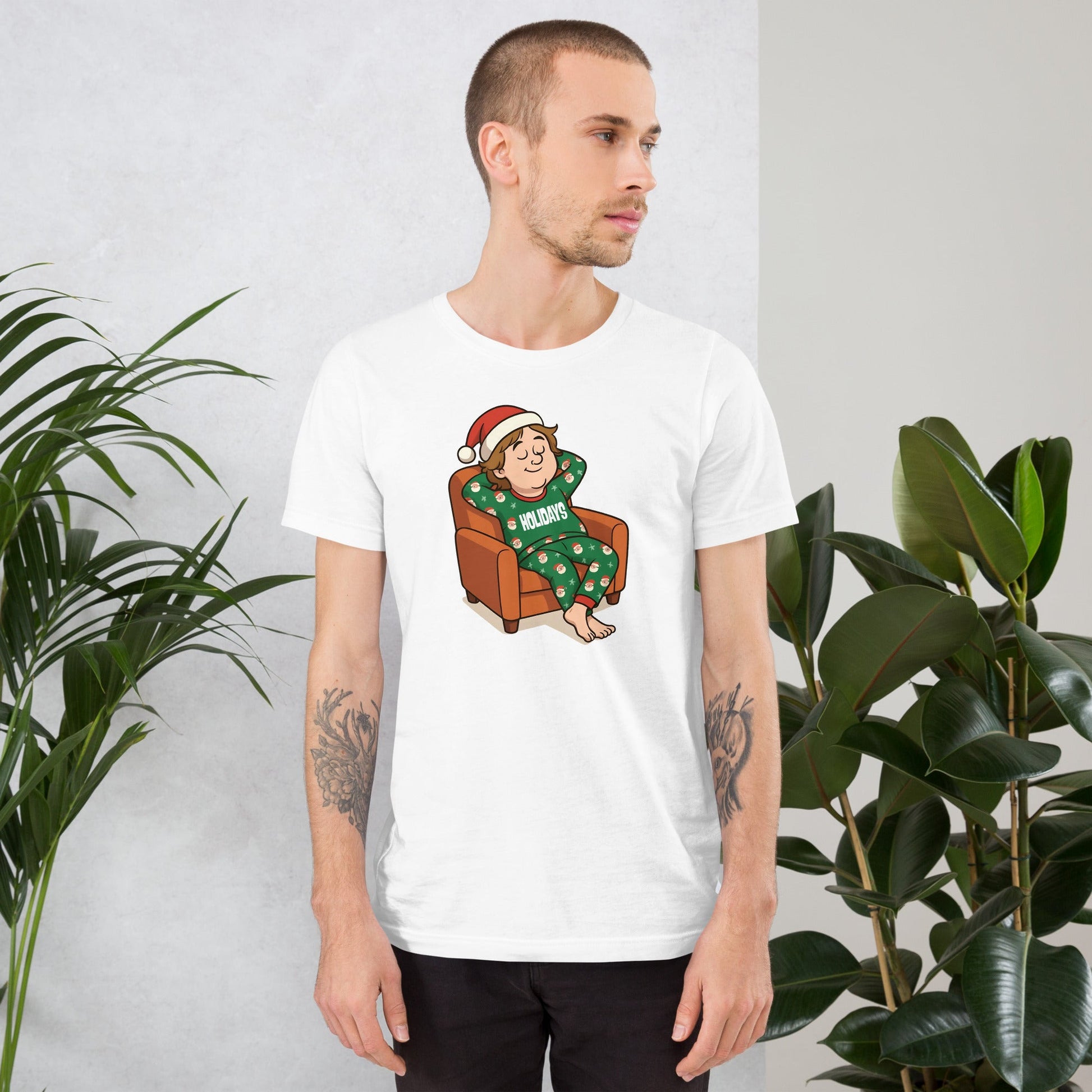 Lewis Capaldi Organic Cotton Christmas T-Shirt | Unisex Festive Apparel Alcyone213k