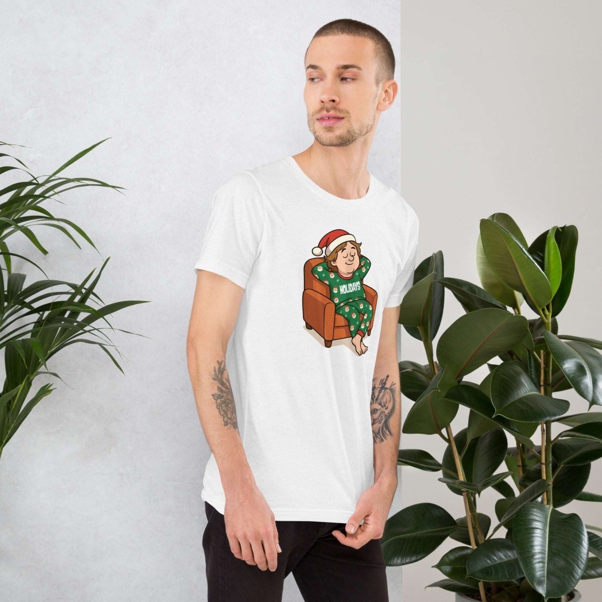 Lewis Capaldi Organic Cotton Christmas T-Shirt | Unisex Festive Apparel Alcyone213k
