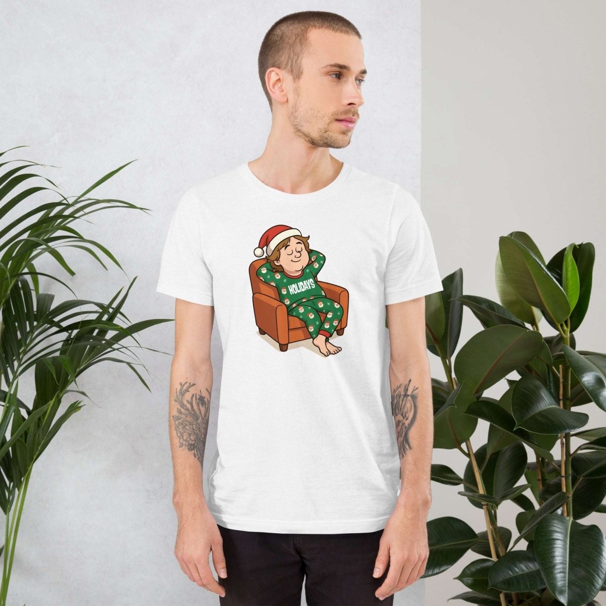 Lewis Capaldi Organic Cotton Christmas T-Shirt | Unisex Festive Apparel Alcyone213k