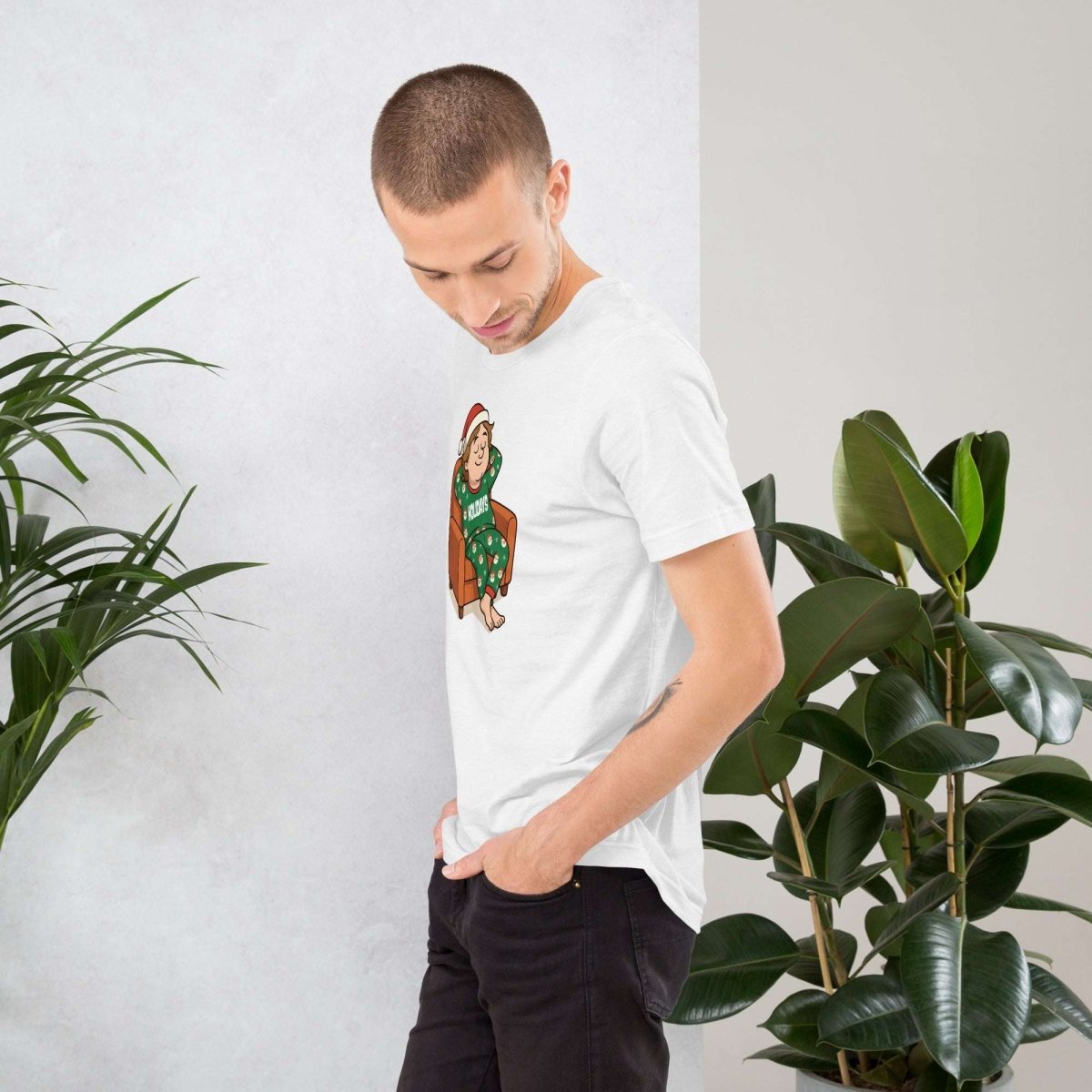 Lewis Capaldi Organic Cotton Christmas T-Shirt | Unisex Festive Apparel Alcyone213k