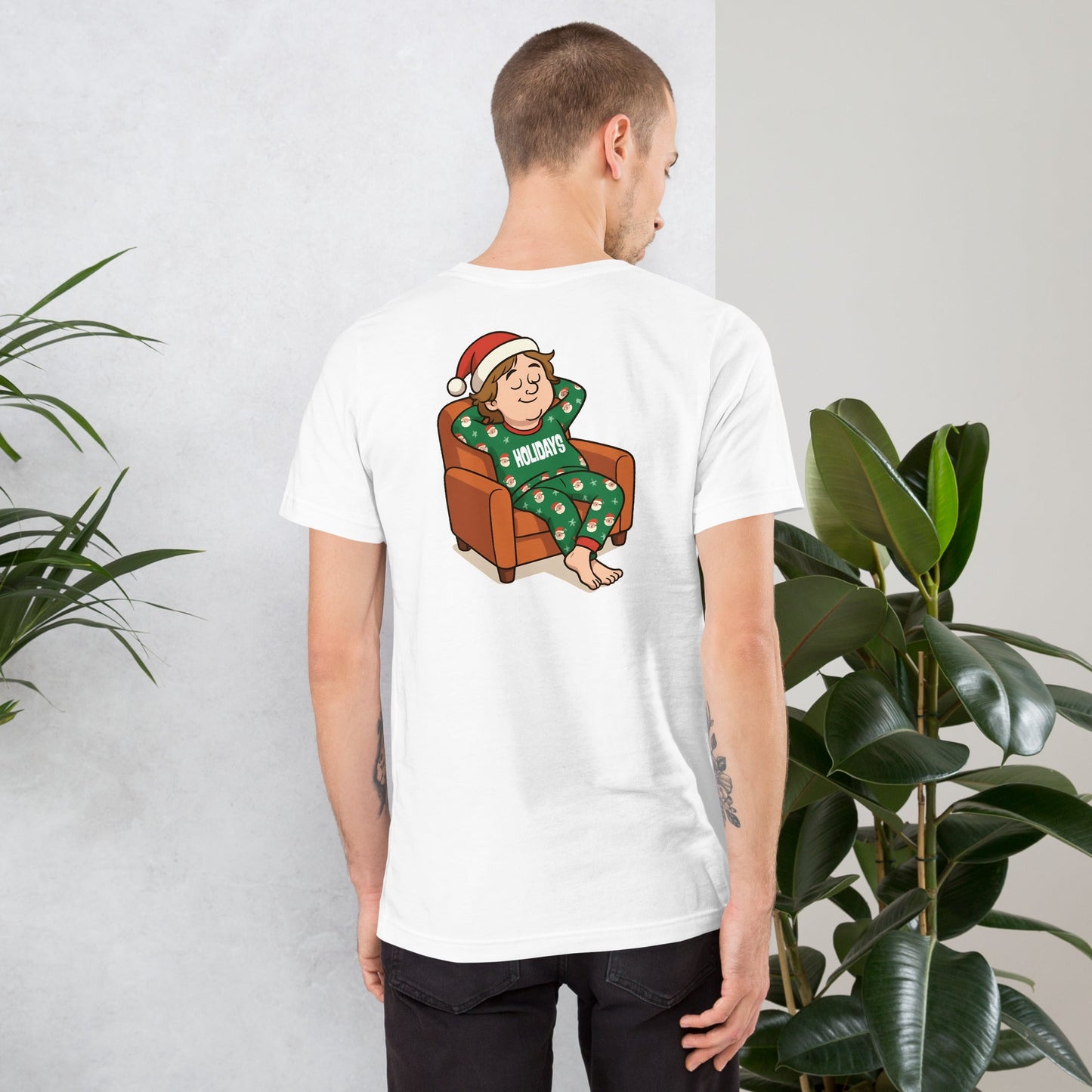 Lewis Capaldi Organic Cotton Christmas T-Shirt | Unisex Festive Apparel Alcyone213k
