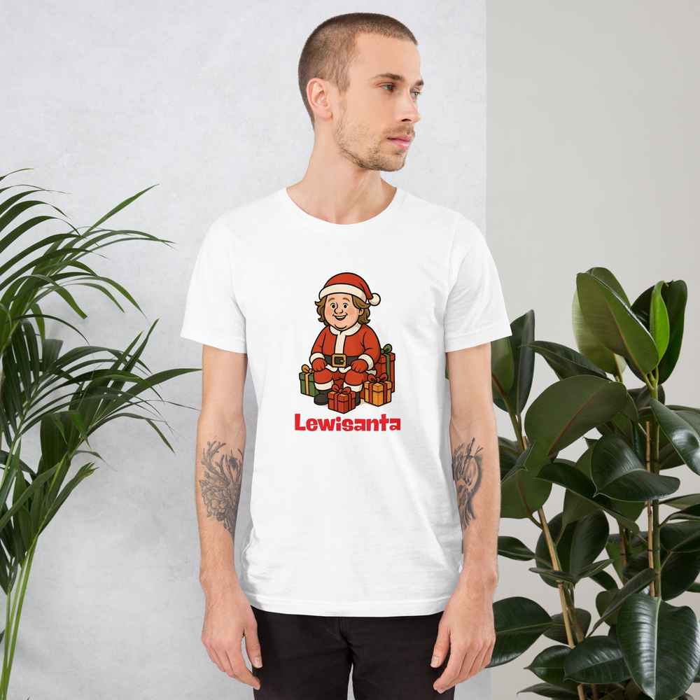 Lewis Capaldi Christmas T-Shirt | Unisex Festive Eco-Friendly Apparel Alcyone213k