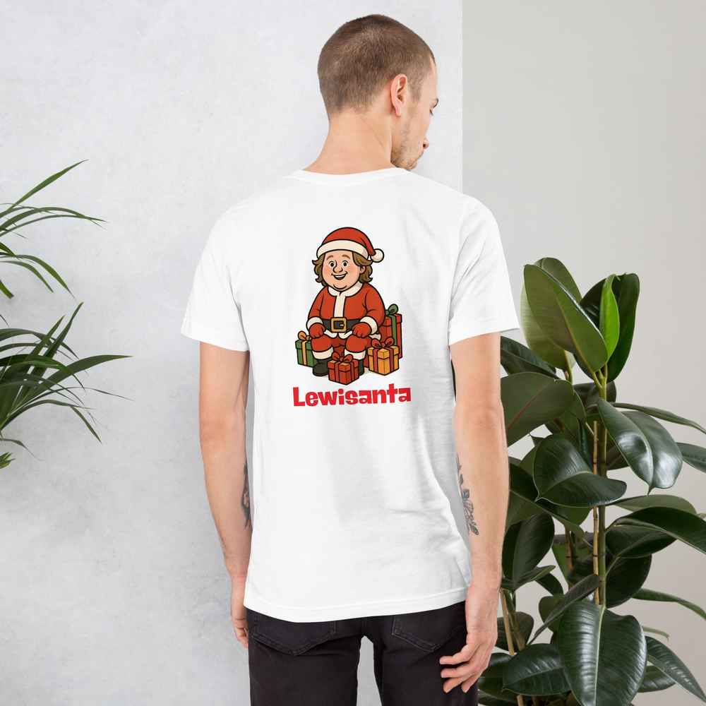 Lewis Capaldi Christmas T-Shirt | Unisex Festive Eco-Friendly Apparel Alcyone213k