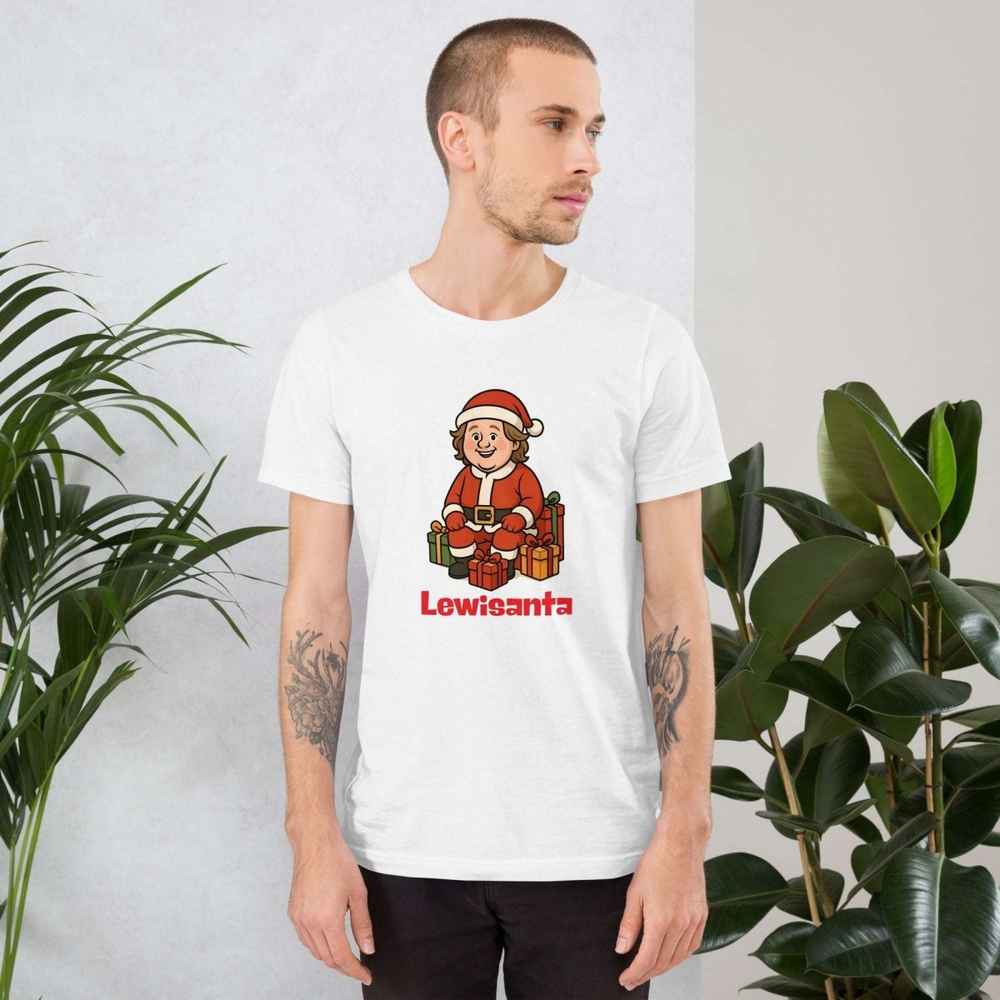 Lewis Capaldi Christmas T-Shirt | Unisex Festive Eco-Friendly Apparel Alcyone213k