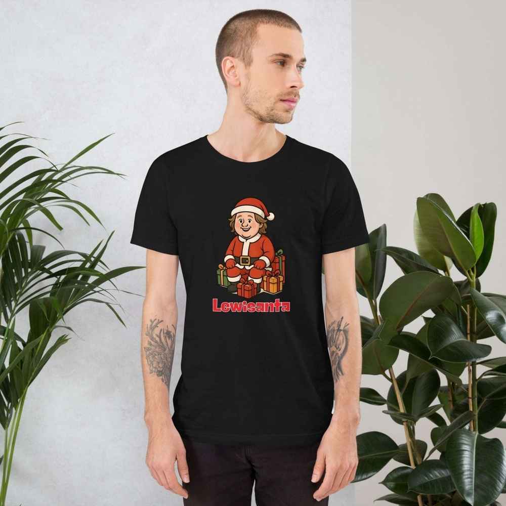 Lewis Capaldi Christmas T-Shirt | Unisex Festive Eco-Friendly Apparel Alcyone213k