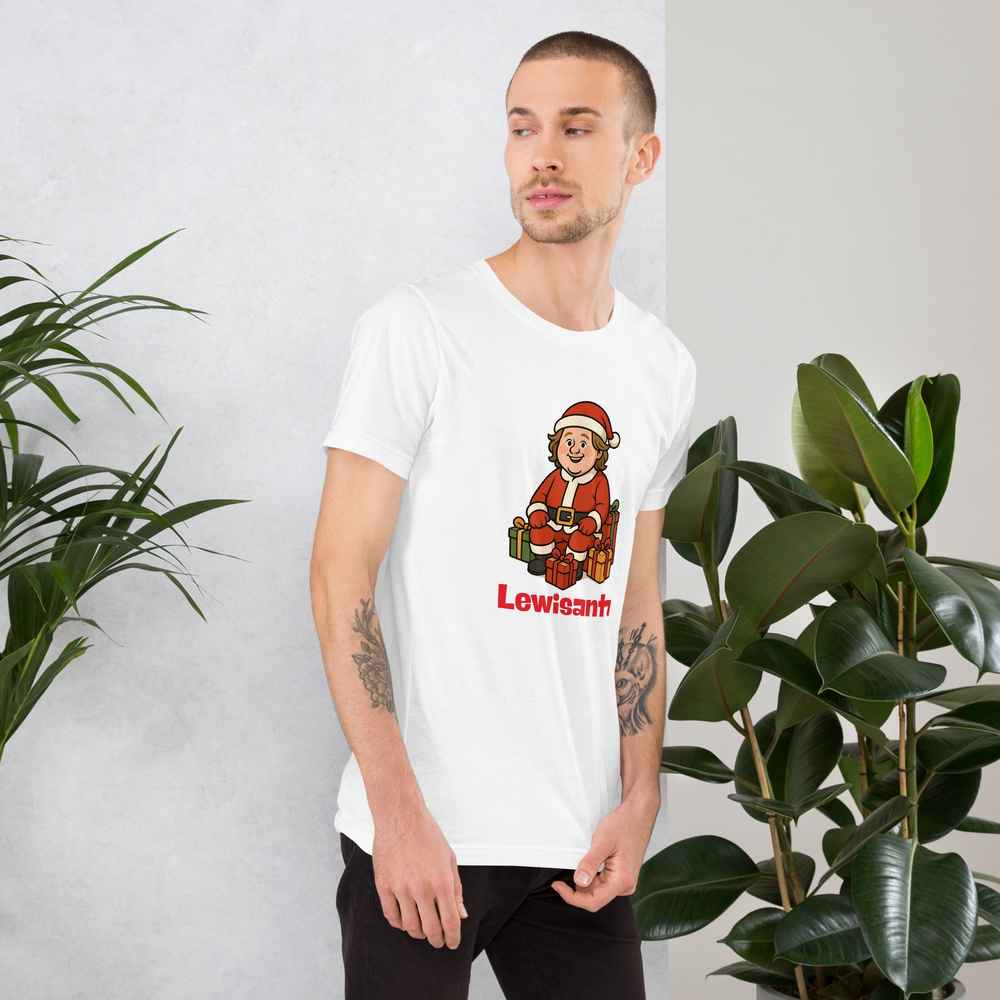 Lewis Capaldi Christmas T-Shirt | Unisex Festive Eco-Friendly Apparel Alcyone213k