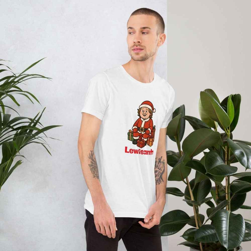 Lewis Capaldi Christmas T-Shirt | Unisex Festive Eco-Friendly Apparel Alcyone213k