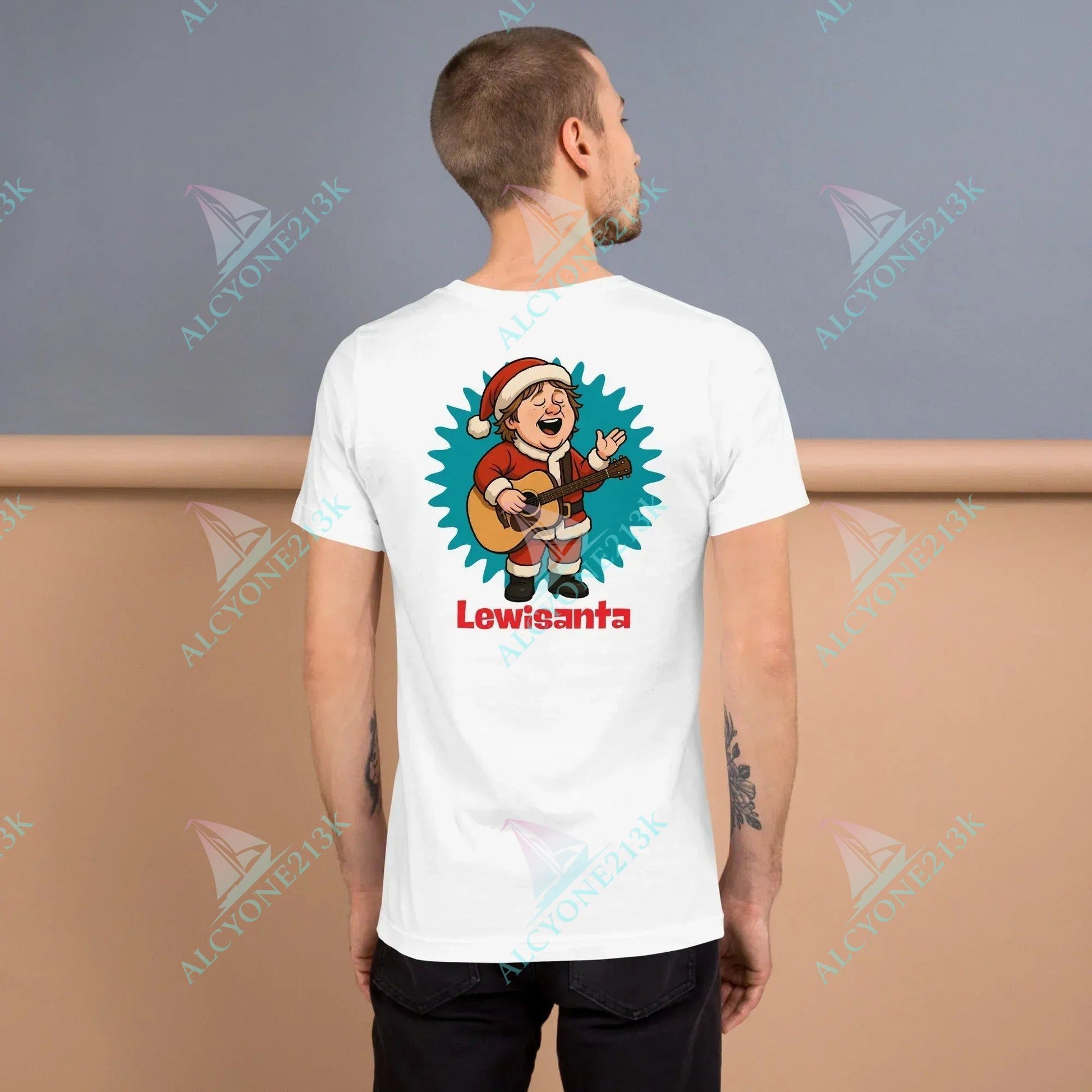 T-shirt Alcyone213k Lewis Capaldi Christmas T-Shirt | Unisex Festive Music Apparel