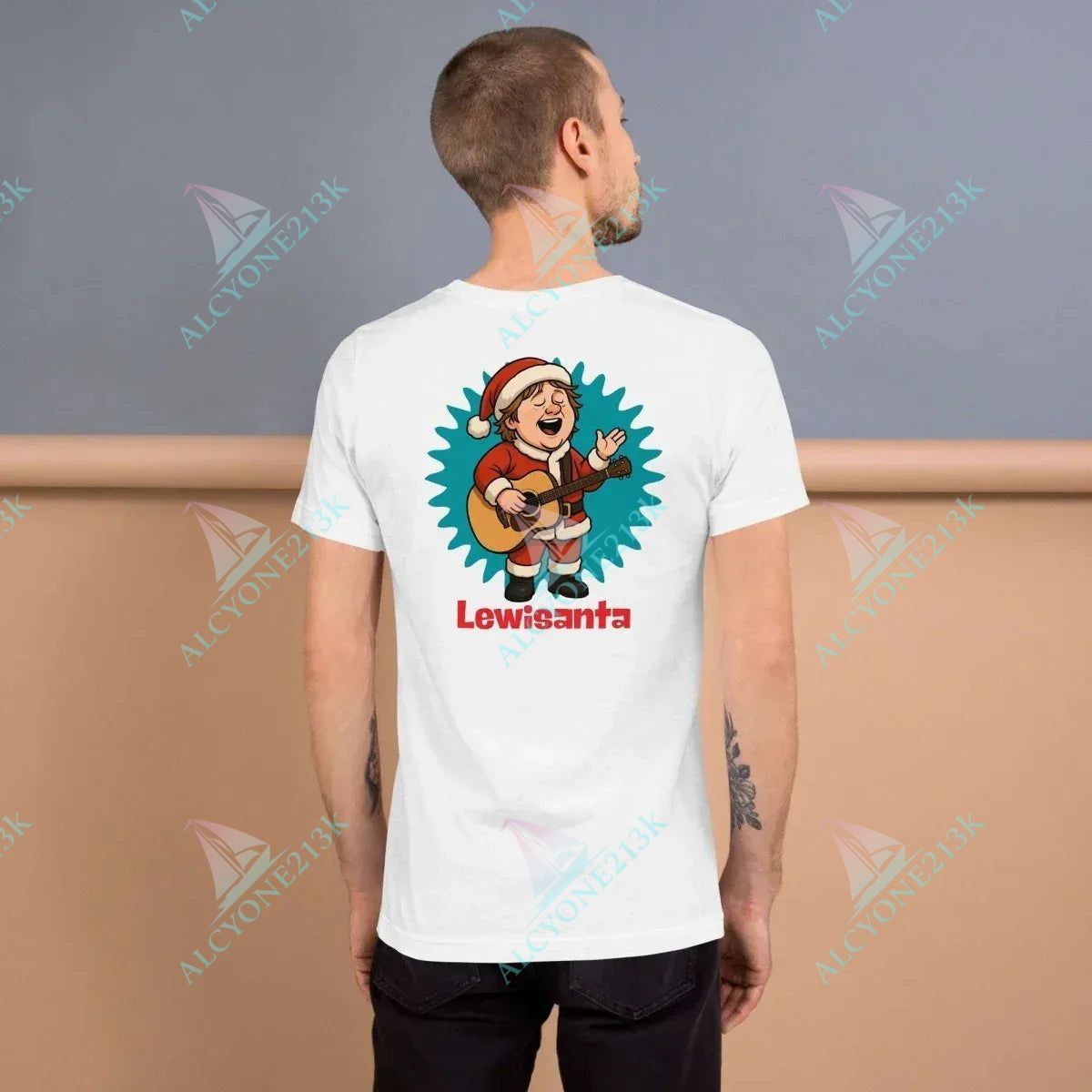 T-shirt Alcyone213k Lewis Capaldi Christmas T-Shirt | Unisex Festive Music Apparel