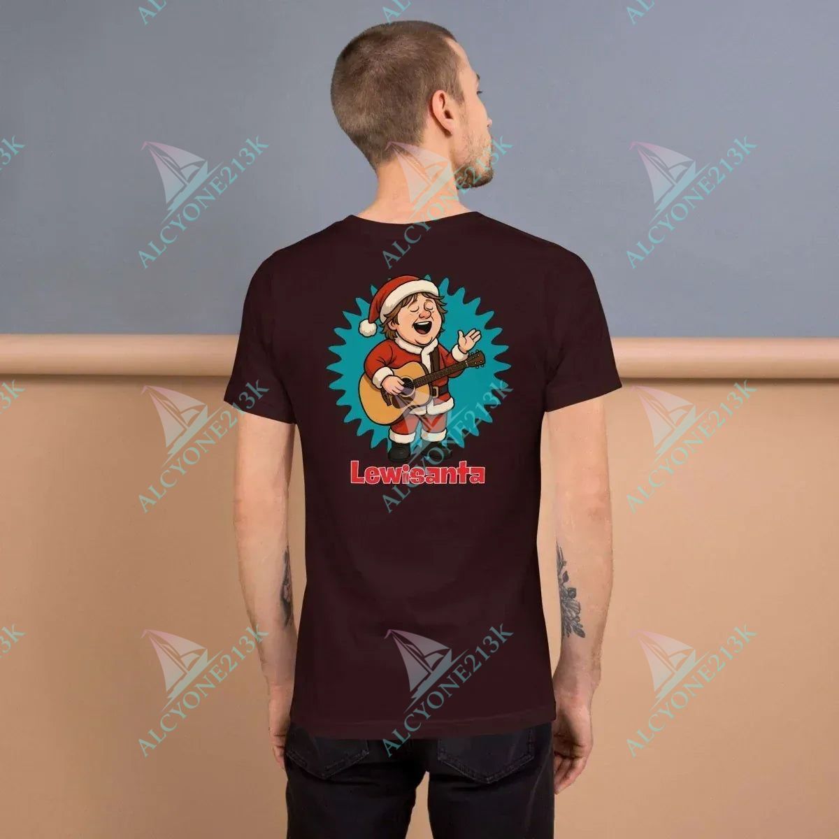 T-shirt Alcyone213k Lewis Capaldi Christmas T-Shirt | Unisex Festive Music Apparel