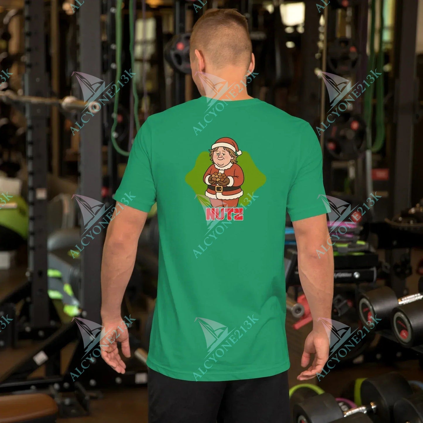 T-shirt Alcyone213k Lewis Capaldi Christmas T-Shirt | Unisex Organic Cotton Black Tee