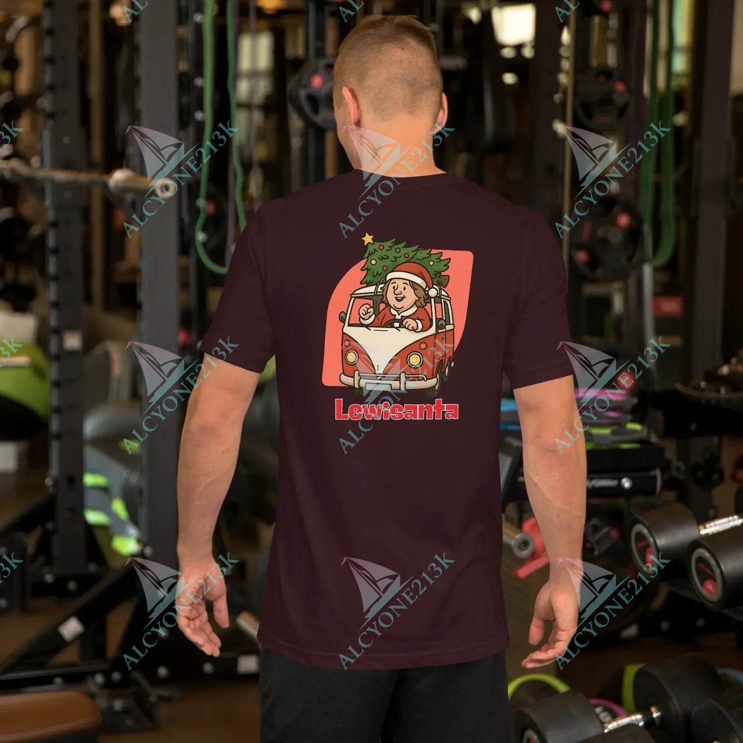 T-shirt Alcyone213k Lewis Capaldi Christmas T-Shirt | Unisex Holiday Graphic Tee