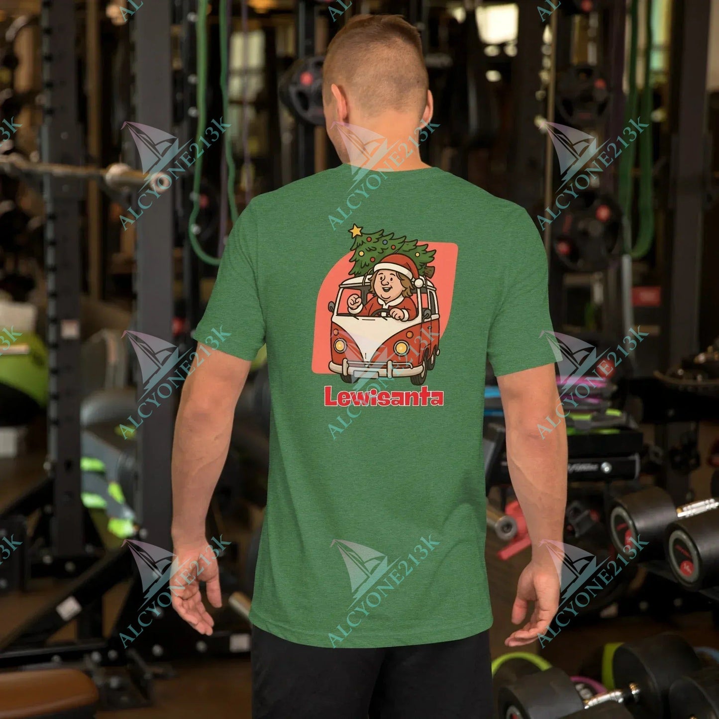 T-shirt Alcyone213k Lewis Capaldi Christmas T-Shirt | Unisex Holiday Graphic Tee