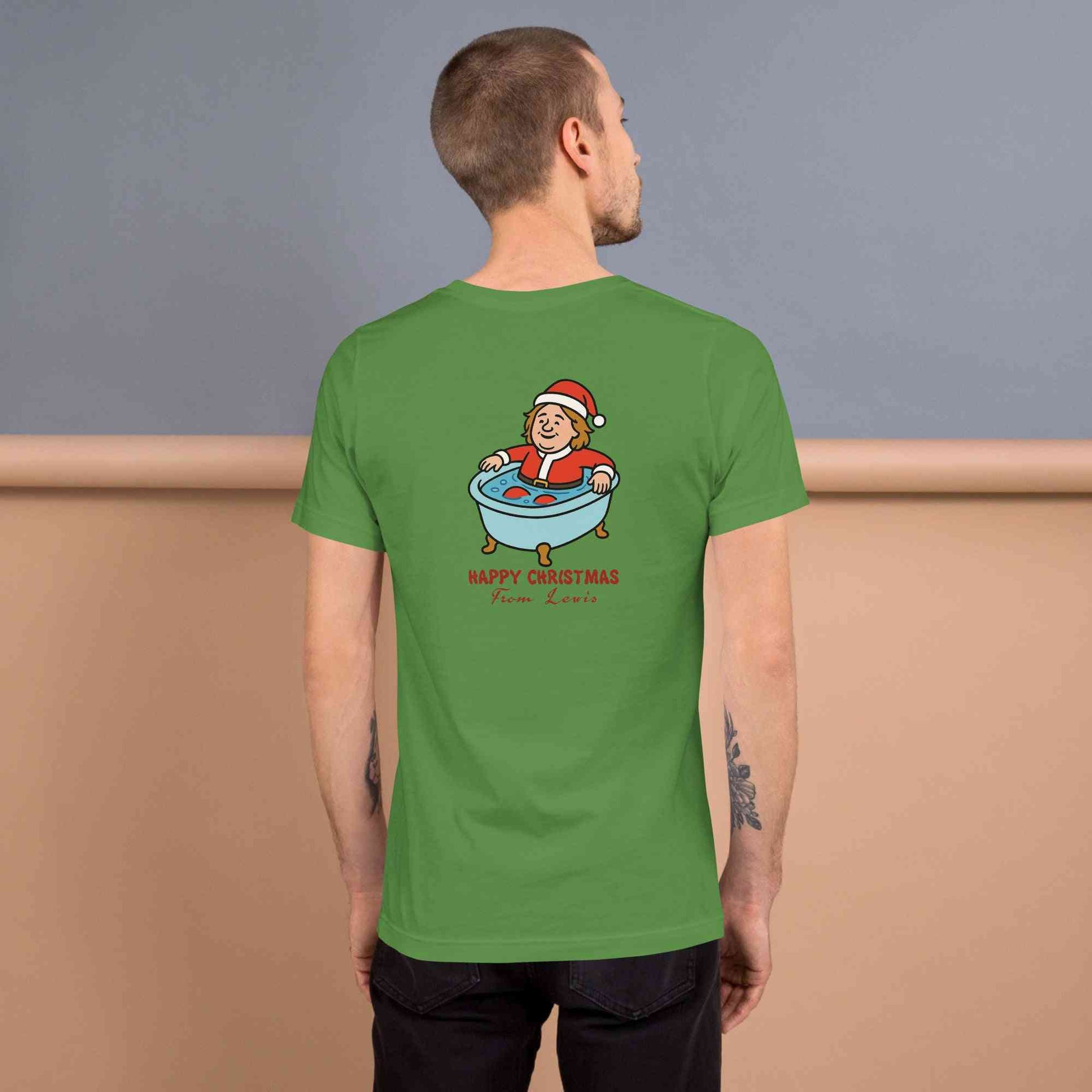 Lewis Capaldi Christmas T-Shirt - Unisex Eco-Friendly Festive Graphic Tee Alcyone213k
