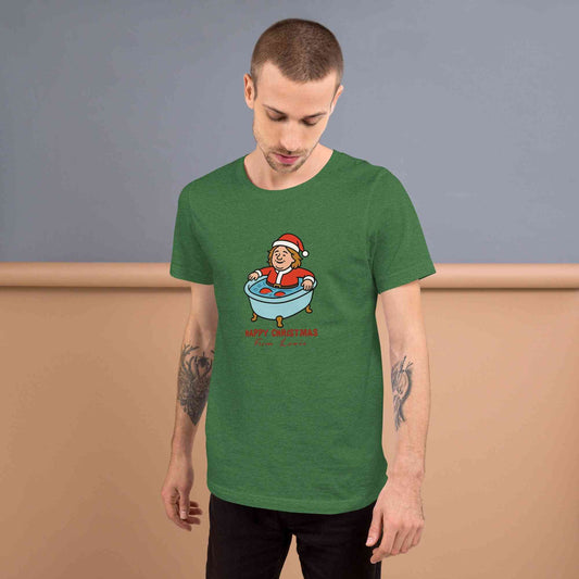 Lewis Capaldi Christmas T-Shirt - Unisex Eco-Friendly Festive Graphic Tee Alcyone213k
