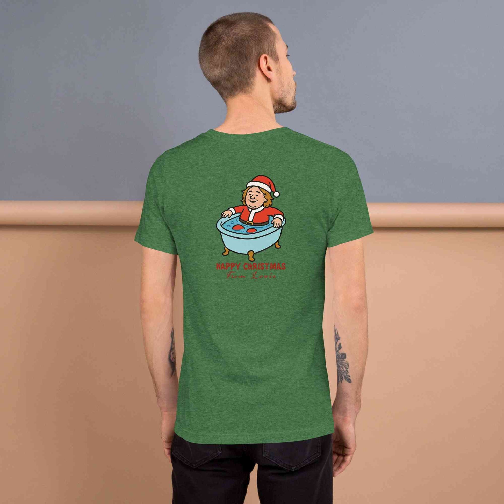 Lewis Capaldi Christmas T-Shirt - Unisex Eco-Friendly Festive Graphic Tee Alcyone213k