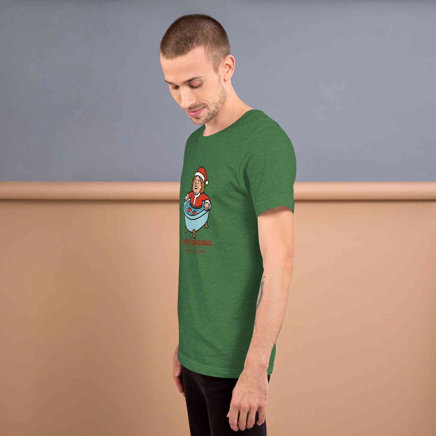 Lewis Capaldi Christmas T-Shirt - Unisex Eco-Friendly Festive Graphic Tee Alcyone213k