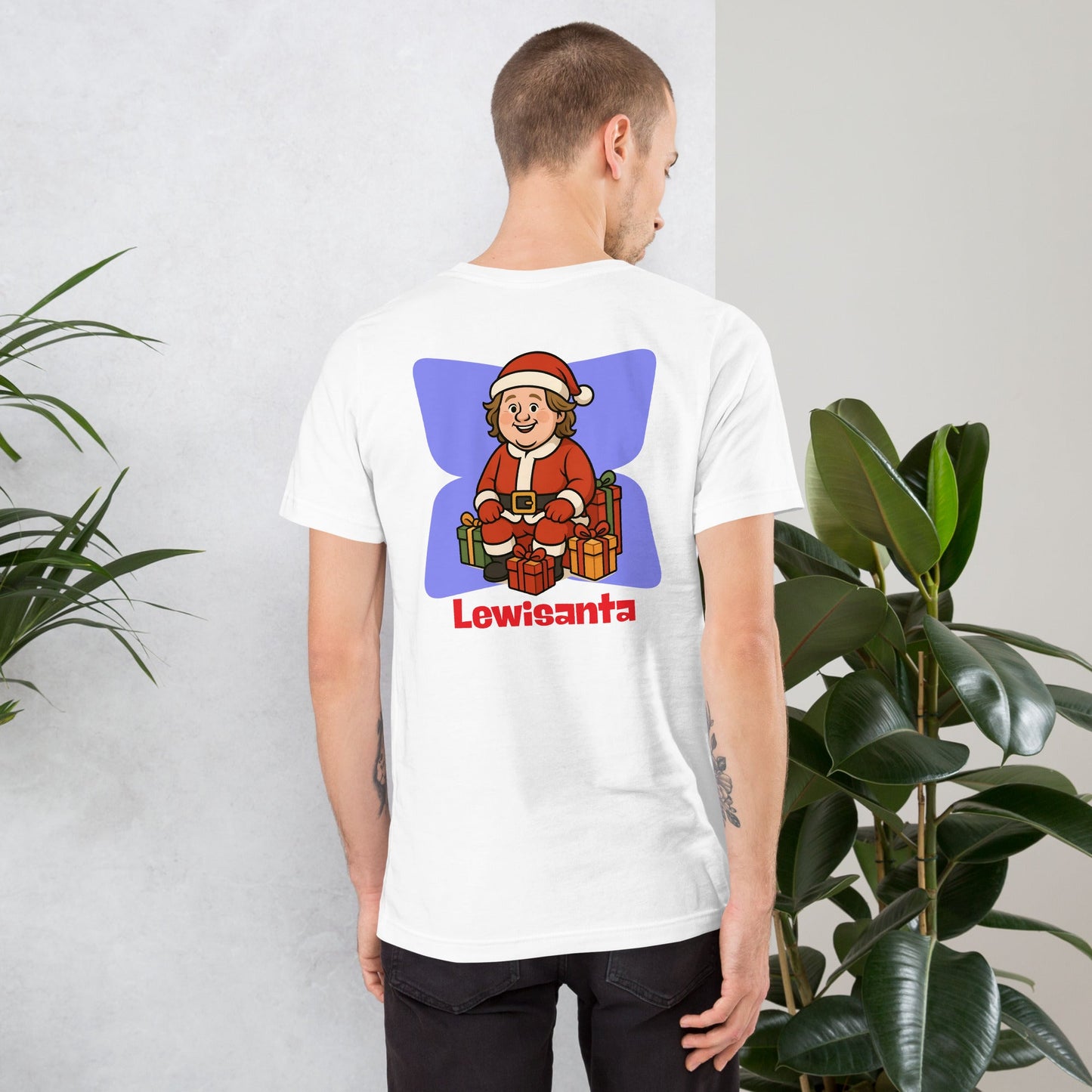 Lewis Capaldi Christmas T-Shirt | Organic Cotton Unisex Festive Tee Alcyone213k