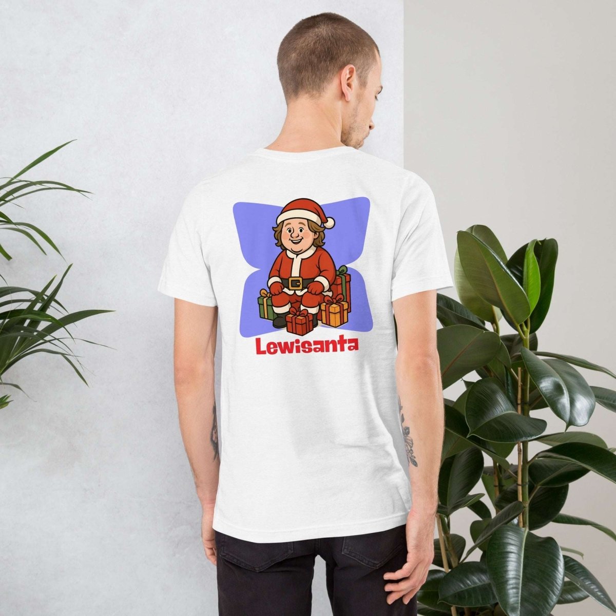 Lewis Capaldi Christmas T-Shirt | Organic Cotton Unisex Festive Tee Alcyone213k