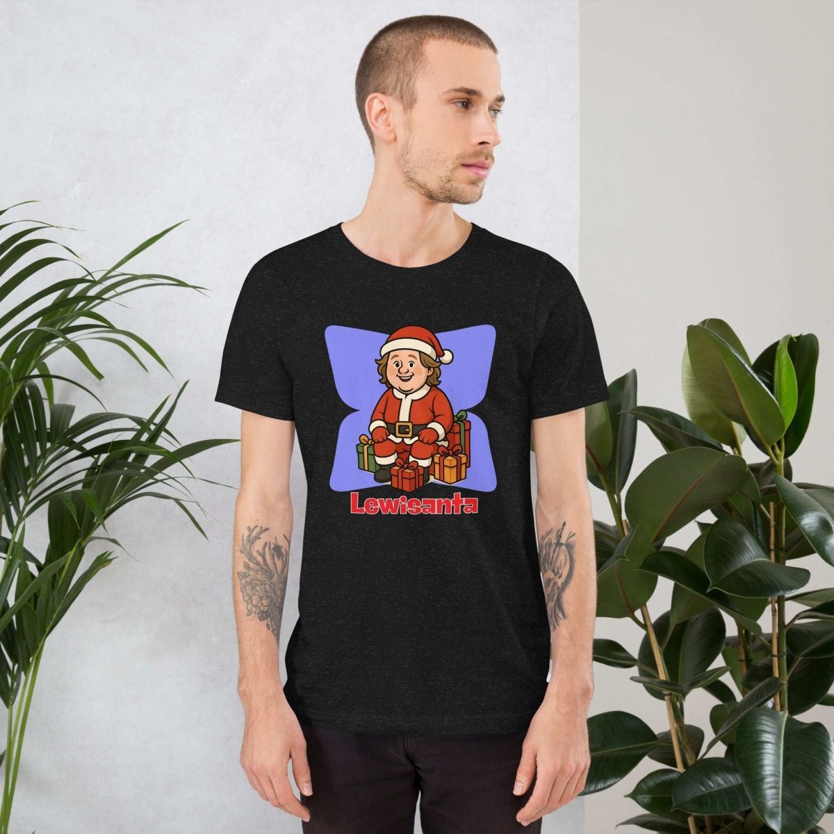 Lewis Capaldi Christmas T-Shirt | Organic Cotton Unisex Festive Tee Alcyone213k