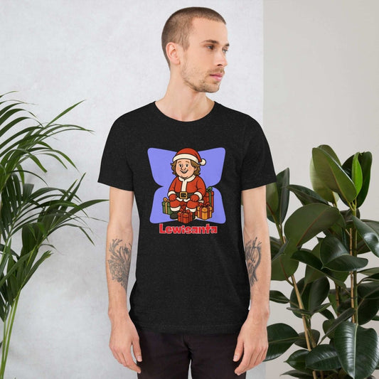 Lewis Capaldi Christmas T-Shirt | Organic Cotton Unisex Festive Tee Alcyone213k
