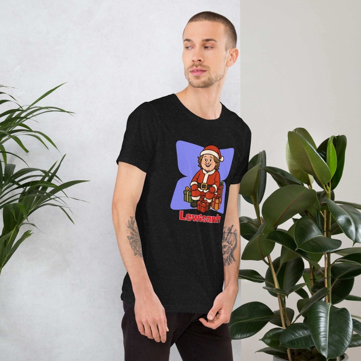 Lewis Capaldi Christmas T-Shirt | Organic Cotton Unisex Festive Tee Alcyone213k